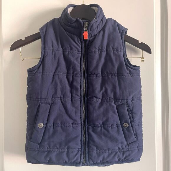 Carter's Other - Carter's Kids Boys Girls Sleeveless Navy Blue Jackets Coats Vest Size 5